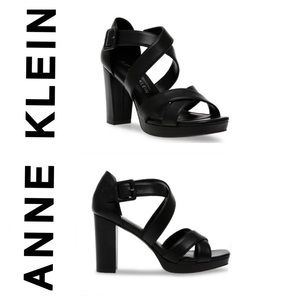 🐘 Anne Klein Blocked Heel Sandal